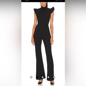 Revolve Amanda Uprichard Black Jumpsuit